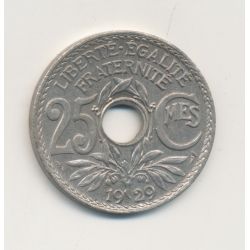 25 Centimes Lindauer - 1929 - SUP