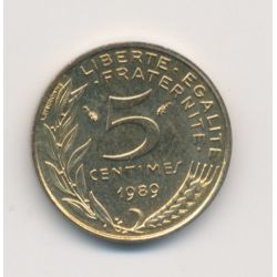 5 Centimes Marianne - 1989 - SUP+