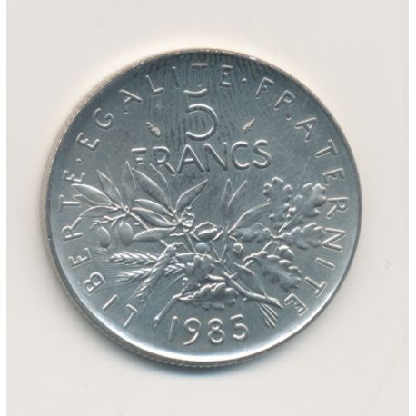 5 Francs Semeuse - 1985 - SPL