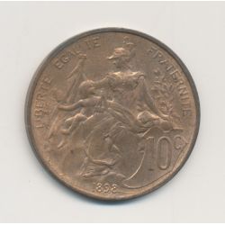 10 Centimes Dupuis - 1898 - bronze - SUP