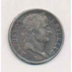 Napoléon empereur - 1 Franc - 1810 B Rouen - TTB