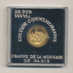 Médaille - Jeux Olympiques Munich - 1972 - or 1,76g