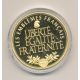 Médaille - La Semeuse - Les Emblèmes Français - cuivre doré et coloré - 40mm