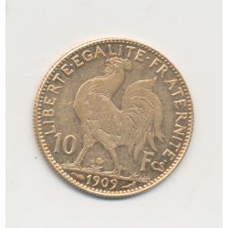 Coq/Marianne - 10 Francs Or - 1909 - SUP