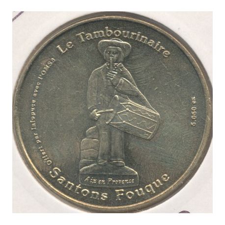 Dept13 -Santons Fouque - le tambourinaire 2010