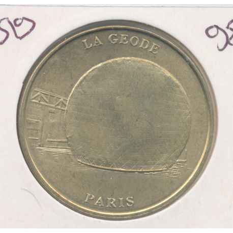 Dept7519 - La géode N°1 - 1998 - LISSE - Paris