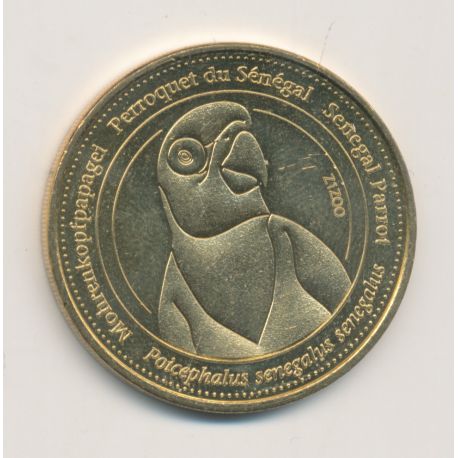 Dept67 - Perroquet club N°9 - 2012 - perroquet du sénégal - revers les zoos dans le monde - zizoo