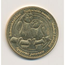 Dept67 - Perroquet club N°8 - Inséparables - 2011 - revers les zoos dans le monde - zizoo