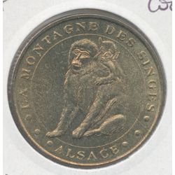 Dept67 - la montagne des singes N°2 - 2002 - face cerclée - Kintzheim