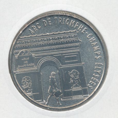 Dept7508 - Les champs élysées et arc de triomphe - Paris