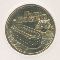 Médaille - Fort Boyard N°2 - 2014 - le fort et le tigre - Saint dénis d'oléron