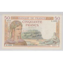 50 Francs cérès - 28.04.1916 - TTB