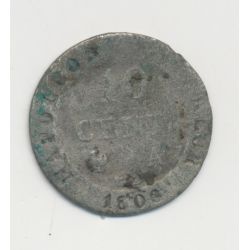 10 Centimes à l'N couronné - 1808 A Paris - TB