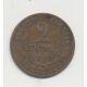 2 centimes Dupuis - 1899 - TTB