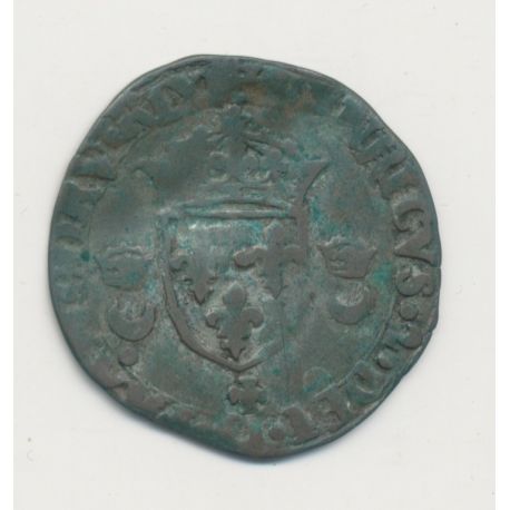 Henri II - Douzain aux croissants - 1551 Caen - B