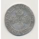 Henri III - 1/2 Franc col plat - 1588 B Rouen - TB/TTB