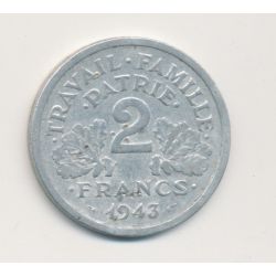 2 Francs francisque - 1943 B