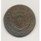 Guadeloupe - Sol 1767 A + contremarque - TTB