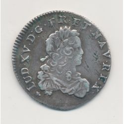Louis XV - 1/3 écu de France - 1721 H la rochelle - TTB
