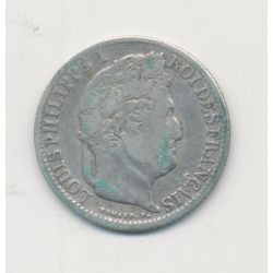 1/2 Franc Louis Philippe I - 1836 B Rouen - TB