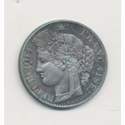 50 centimes Cérès - 1873 A Paris - TTB+