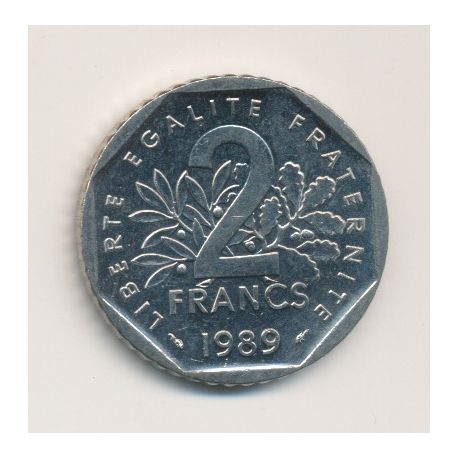 2 Francs Semeuse - 1989