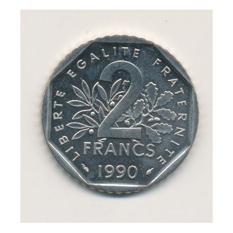 2 Francs Semeuse - 1990