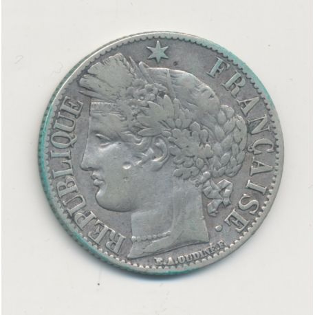 Cérès - 1 Franc - 1871 K Bordeaux - TB+