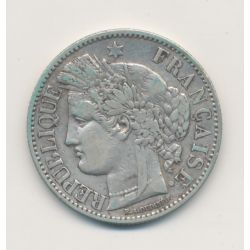 Cérès - 2 Francs - 1870 A Paris - sans légende - TB+