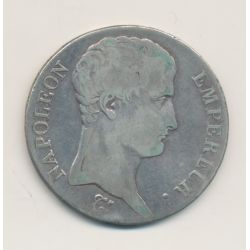 5 Francs Napoléon empereur - 1806 A Paris - TB