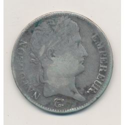 5 Francs Napoléon empereur - 1813 D Lyon - TB