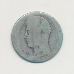 1/2 Franc Charles X - 1827 A Paris - argent - B