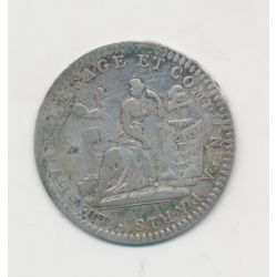 Monnaie de confiance - 10 Sols 1792 - AN 4 - de Lefèvre et Lesage - TB+