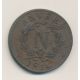 Siège d'Anvers - 10 centimes 1814 - Napoléon I - TB+