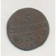 5 Centimes Dupré - AN 4 A Paris - TTB - Petit module