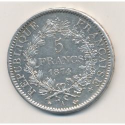 5 Francs Hercule - 1874 A Paris