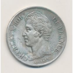 5 Francs Charles X - 1828 T Nantes - TB+