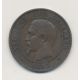 10 Centimes - 1853 BB Strasbourg - Napoléon III Tête nue - TB/TB+