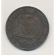 10 Centimes - 1853 BB Strasbourg - Napoléon III Tête nue - TB/TB+