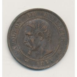 10 Centimes - 1854 A Paris - Napoléon III Tête nue - TTB