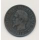 10 Centimes - 1856 A Paris - Napoléon III Tête nue - bronze - TB