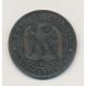 10 Centimes - 1856 A Paris - Napoléon III Tête nue - bronze - TB