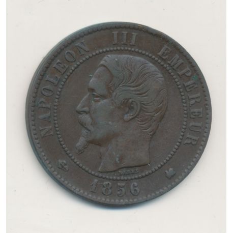 10 Centimes - 1856 K Bordeaux - Napoléon III Tête nue - TB
