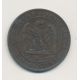 10 Centimes - 1856 K Bordeaux - Napoléon III Tête nue - TB
