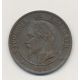 10 Centimes - 1862 BB Strasbourg - Napoléon III Tête laurée  - TB+