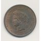 10 Centimes Cérès - 1887 A Paris - bronze - SUP+