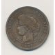10 Centimes Cérès - 1893 A Paris - TB