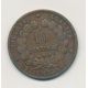 10 Centimes Cérès - 1893 A Paris - TB