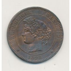 10 Centimes Cérès - 1898 A Paris - bronze - SUP+