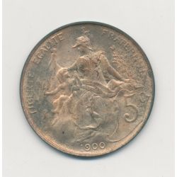 5 Centimes Dupuis - 1900 - bronze - TTB+ 